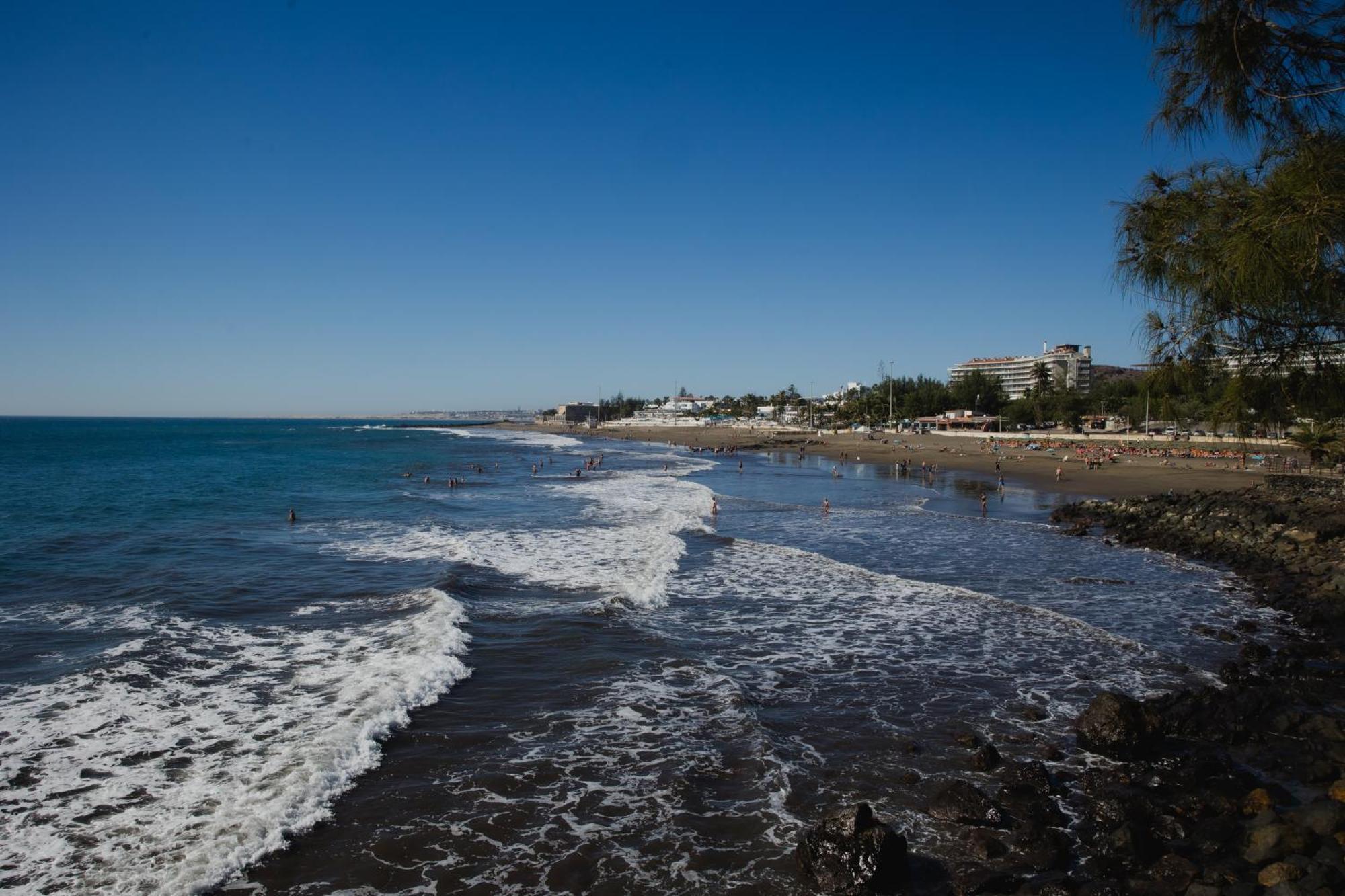 Sobre El Mar Con Vistas A Las Dunas De Maspalomas San Agustin  Luaran gambar